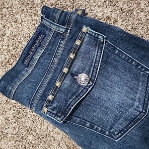 ROCK & Republic ⚜️ Kendall Style Jeans 12 studded sz 12